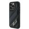 Karl Lagerfeld Diagonal Quilted Script case for iPhone 15 Pro Max - black | Techbox