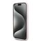 Karl Lagerfeld Diagonal Quilted Script case for iPhone 15 Pro - pink | Techbox