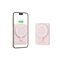 Tech-Protect LifeMag PB10 Powerbank with MagSafe 5000mAh 15W USB-C port - pink + USB-C cable - Powerbanks - Smartphone Chargers - Techbox