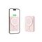 Tech-Protect LifeMag PB11 Powerbank with MagSafe 10000mAh 15W USB-C port - pink + USB-C cable - Powerbanks - Smartphone Chargers - Techbox