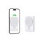 Tech-Protect LifeMag PB11 Powerbank with MagSafe 10000mAh 15W USB-C port - white + USB-C cable - Powerbanks - Smartphone Chargers - Techbox
