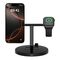 Tech-Protect QI15W-A35 3-in-1 Inductive Charger with MagSafe for Phone / AirPods / Apple Watch - Black | Techbox