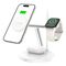 Tech-Protect QI15W-A35 3-in-1 Inductive Charger with MagSafe for Phone / AirPods / Apple Watch - White | Techbox