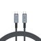 Tech-Protect UltraBoost Max USB-C 4.0 / USB-C 4.0 PD 240W 8K 40Gbps 2m cable - gray | Techbox