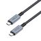 Tech-Protect UltraBoost Max USB-C 4.0 / USB-C 4.0 PD 240W 8K 40Gbps 2m cable - gray | Techbox