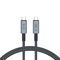 Tech-Protect UltraBoost Max USB-C 4.0 / USB-C 4.0 PD Cable 240W 8K 40Gbps 1m - Gray | Techbox