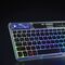 Dux Ducis Keyboard (CK Series) Wireless for Laptop / Tablet / Phone - Transparent | Techbox