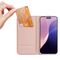 Dux Ducis Skin Pro iPhone 16 Pro Max Case with Flip and Card Slot - Pink | Techbox