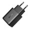 Joyroom JR-TCF23 network charger USB-C 25W SFC / PPS / PD - black + USB-C / USB-C cable 1m | Techbox
