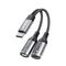 Dudao L13C+ 2in1 USB-C Adapter - Gray - Cables & Adapters - Cables & Accessories - Techbox