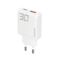 GaN Dudao A30EU 30W USB-A / USB-C Wall Charger - White - Travel Chargers - Smartphone Chargers - Techbox