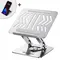 Laptop stand Wozinsky WRS-CPY84SS aluminum + Free! smartphone stand - silver | Techbox