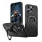 Hybrid Armor Trendy Case with MagSafe for iPhone 16 Pro - Black | Techbox