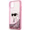 Karl Lagerfeld Glitter Karl Head iPhone 11/XR Case - Pink - Uncategorized Cases (2) - Cases - Techbox