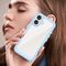 Outer Space Case with Gel Frame for iPhone 16 - Blue | Techbox