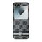 DKNY Checkered Pattern Printed Stripes case for Samsung Galaxy Z Flip 6 - black | Techbox