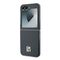 DKNY Leather Metal Stack Logo Case for Samsung Galaxy Z Flip 6 - Black | Techbox