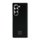 DKNY Magsafe Plain Leather Metal Stack Logo Case for Samsung Galaxy Z Fold 6 - Black | Techbox