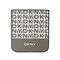 DKNY Repeat Pattern Bottom Stripe Case for Samsung Galaxy Z Flip 6 - Brown | Techbox