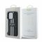 Guess 4G Printed Stripes MagSafe case for iPhone 16 Pro - black | Techbox