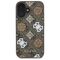 Guess 4G Printed Stripes MagSafe iPhone 16 Case - Brown | Techbox