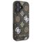 Guess 4G Printed Stripes MagSafe iPhone 16 Case - Brown | Techbox