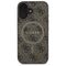 Guess 4G Ring Classic Logo MagSafe iPhone 16 Case - Brown | Techbox