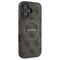 Guess 4G Ring Classic Logo MagSafe iPhone 16 Case - Brown | Techbox