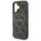 Guess 4G Ring Classic Logo MagSafe iPhone 16 Case - Brown | Techbox