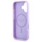 Guess Saffiano Peony Classic Logo MagSafe iPhone 16 Case - Purple | Techbox