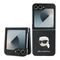 Karl Lagerfeld Saffiano Monogram Case for Samsung Galaxy Z Flip 6 - Black - Samsung Cases - Cases - Techbox