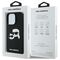 Karl Lagerfeld Silicone Case Heads Print MagSafe for iPhone 16 Pro - Black - Apple Cases - Cases - Techbox