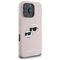 Karl Lagerfeld Silicone Case Heads Print MagSafe for iPhone 16 Pro - Pink | Techbox