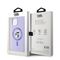 Karl Lagerfeld Silicone Karl&amp;Choupette Heads Ring MagSafe iPhone 15 Case - Purple - Apple Cases - Cases - Techbox