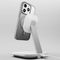 Puro Gradient MagSafe Silicone Case for iPhone 16 Pro - Silver | Techbox