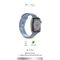 Puro Icon Silicone Strap for Apple Watch 42 / 44 / 45 / 49 mm - Light Blue (2 pcs.) - Accessories - Smartwatches & Accessories - Techbox