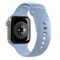 Puro Icon Silicone Strap for Apple Watch 42 / 44 / 45 / 49 mm - Light Blue (2 pcs.) - Accessories - Smartwatches & Accessories - Techbox