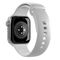 Puro Icon Silicone Strap for Apple Watch 42 / 44 / 45 / 49 mm - White (2 pcs.) - Accessories - Smartwatches & Accessories - Techbox