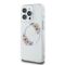 Guess IML Flowers Wreath MagSafe Case for iPhone 16 Pro - Clear | Techbox