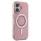Guess IML Rhinestones MagSafe iPhone 16 Case - Pink - Apple Cases - Cases - Techbox