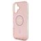 Guess IML Rhinestones MagSafe iPhone 16 Case - Pink - Apple Cases - Cases - Techbox
