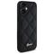 Guess Quilted Metal Logo iPhone 16 Plus Case - Black | Techbox