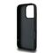 Guess Quilted Metal Logo iPhone 16 Pro Case - Black | Techbox