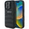 AMG Leather Debossed Lines Black Logo iPhone 16 Pro Max Case - Black | Techbox