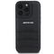 AMG Leather Debossed Lines Black Logo iPhone 16 Pro Max Case - Black | Techbox