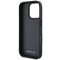 AMG Leather Debossed Lines Black Logo iPhone 16 Pro Max Case - Black | Techbox