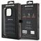 AMG Leather Debossed Lines Black Logo iPhone 16 Pro Max Case - Black | Techbox