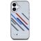 BMW Motosport IML Random Stripes iPhone 16 Case - Gray | Techbox