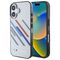 BMW Motosport IML Random Stripes iPhone 16 Plus Case - Gray | Techbox