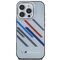 BMW Motosport IML Random Stripes iPhone 16 Pro Max Case - Gray | Techbox